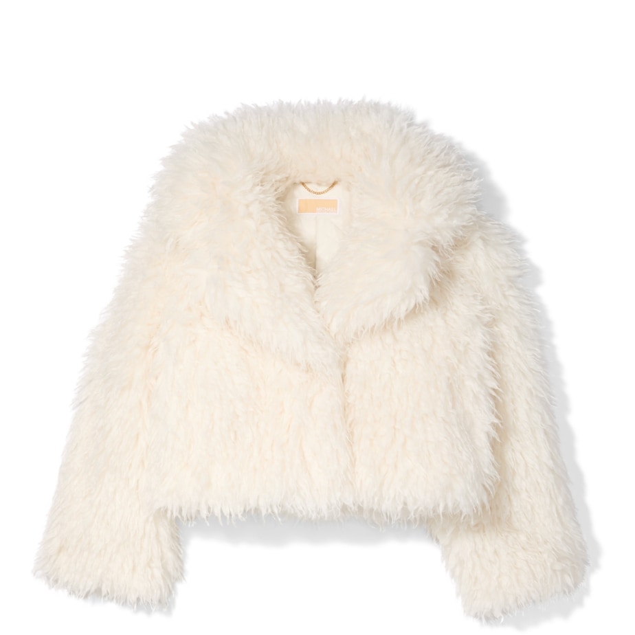 The Faux Fur Peacoat Image